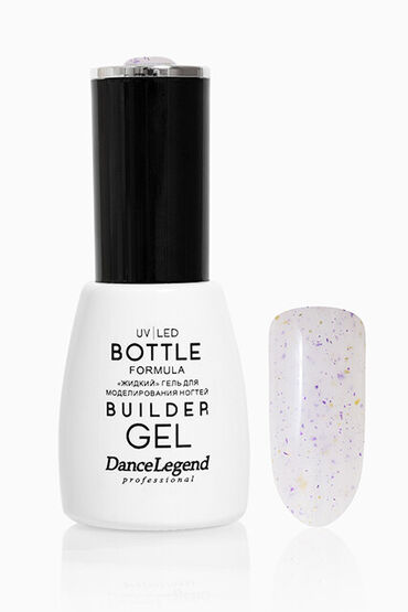 Гель для моделирования ногтей "Dance Legend" Bottle Gel Milky Violets
