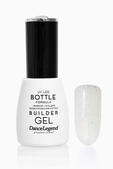 Гель для моделирования ногтей "Dance Legend" Bottle Gel Milky Opal